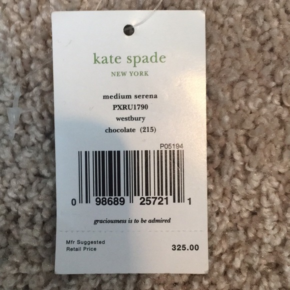 Kate spade Serena chocolate leather hobo - Picture 8 of 8